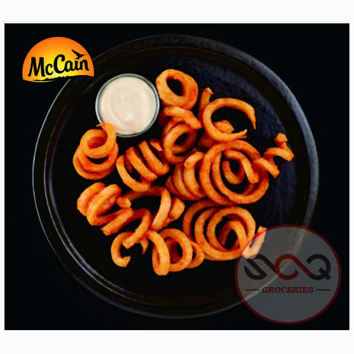 

McCain Kentang Goreng Berbumbu Spiral Curly 500gr