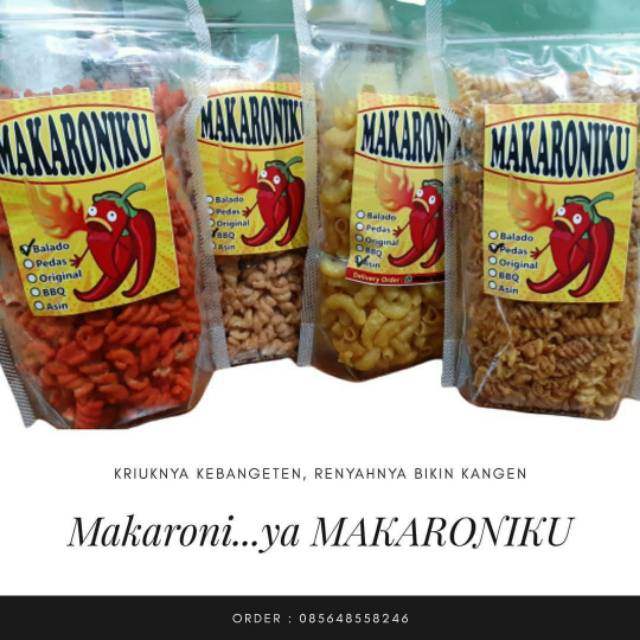 

Makaroniku berat 130gr