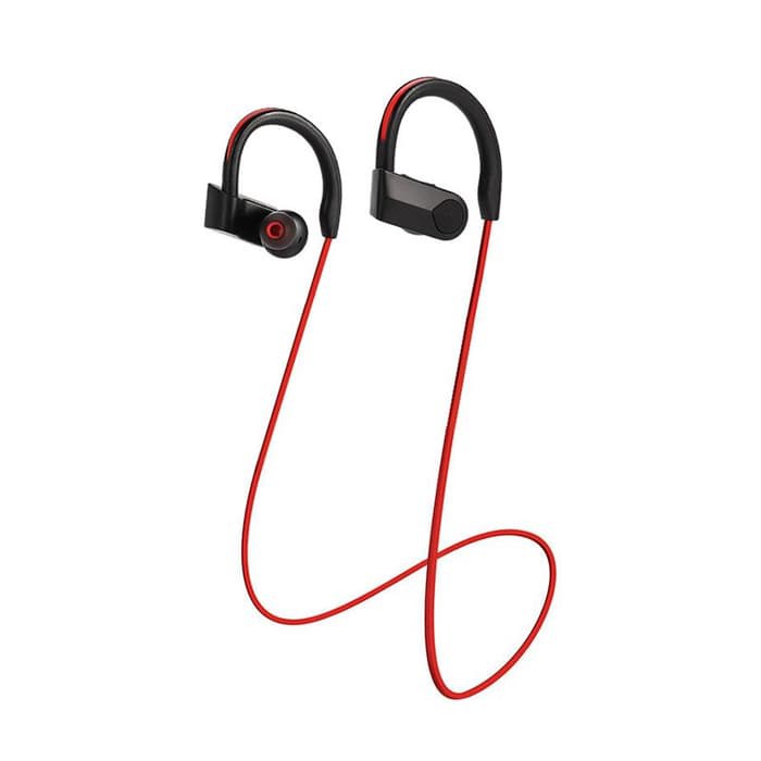 Headset Bluetooth 4.1 Handsfree Earphone Earbud Headphones K98 - Merah Murah + Gratis Ongkir