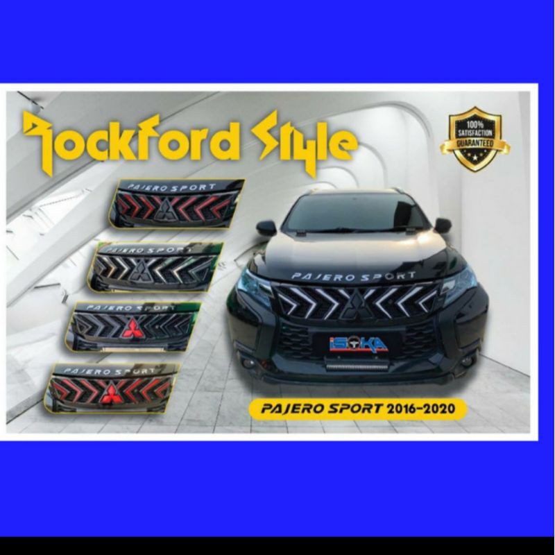 grill all new pajero rockford style