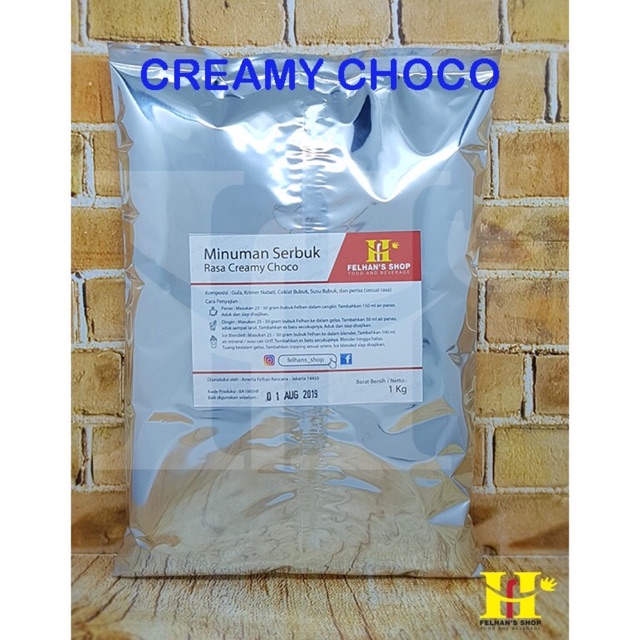 

(1 Kg) Creamy Choco Premix Milkshake / Bubble Powder Drink