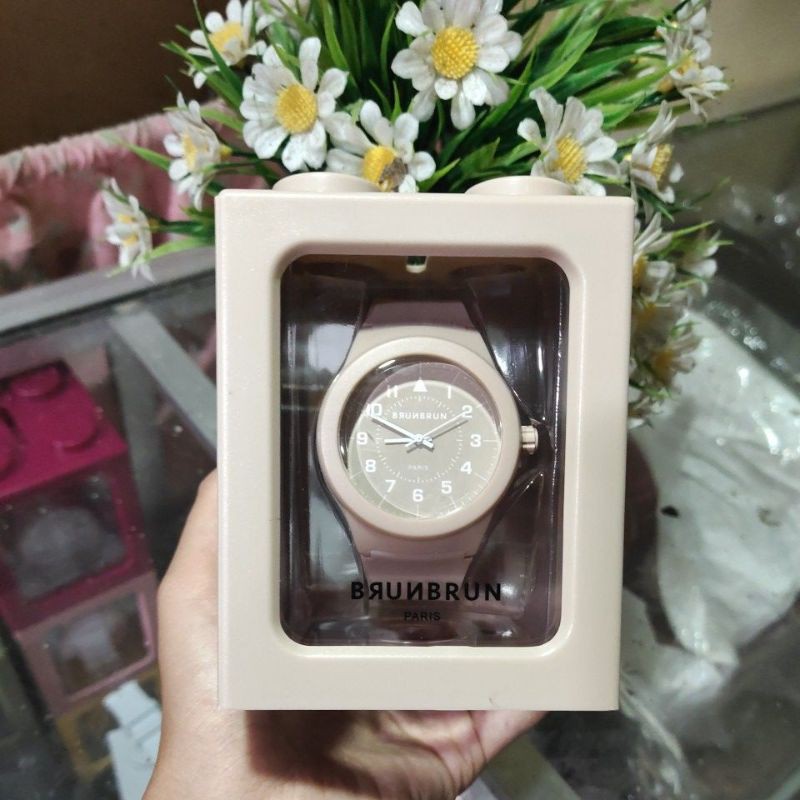 JAM TANGAN MARLO BABY BROWN BY BRUNBRUN PARIS