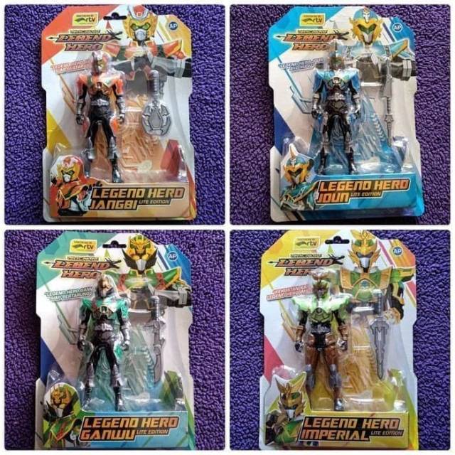 Mainan robot legend hero