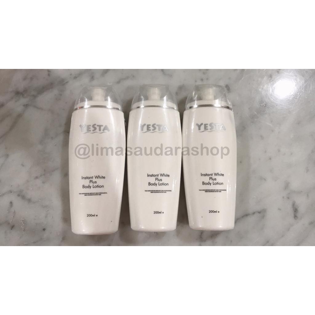 ORIGINAL YESTA Instant White Plus Body Lotion 50, 100, 150, 200mL