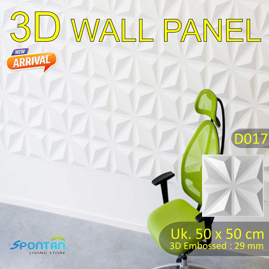 3D Panel Tile WALL PANEL Wall DECOR 3D PANEL INTERIOR Wall Decor D017