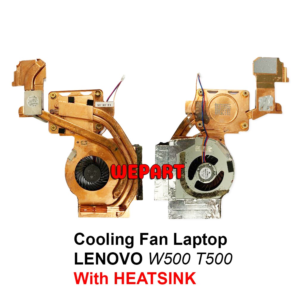 Cooling Fan Kipas Laptop Lenovo W500 T500 With Heatsink