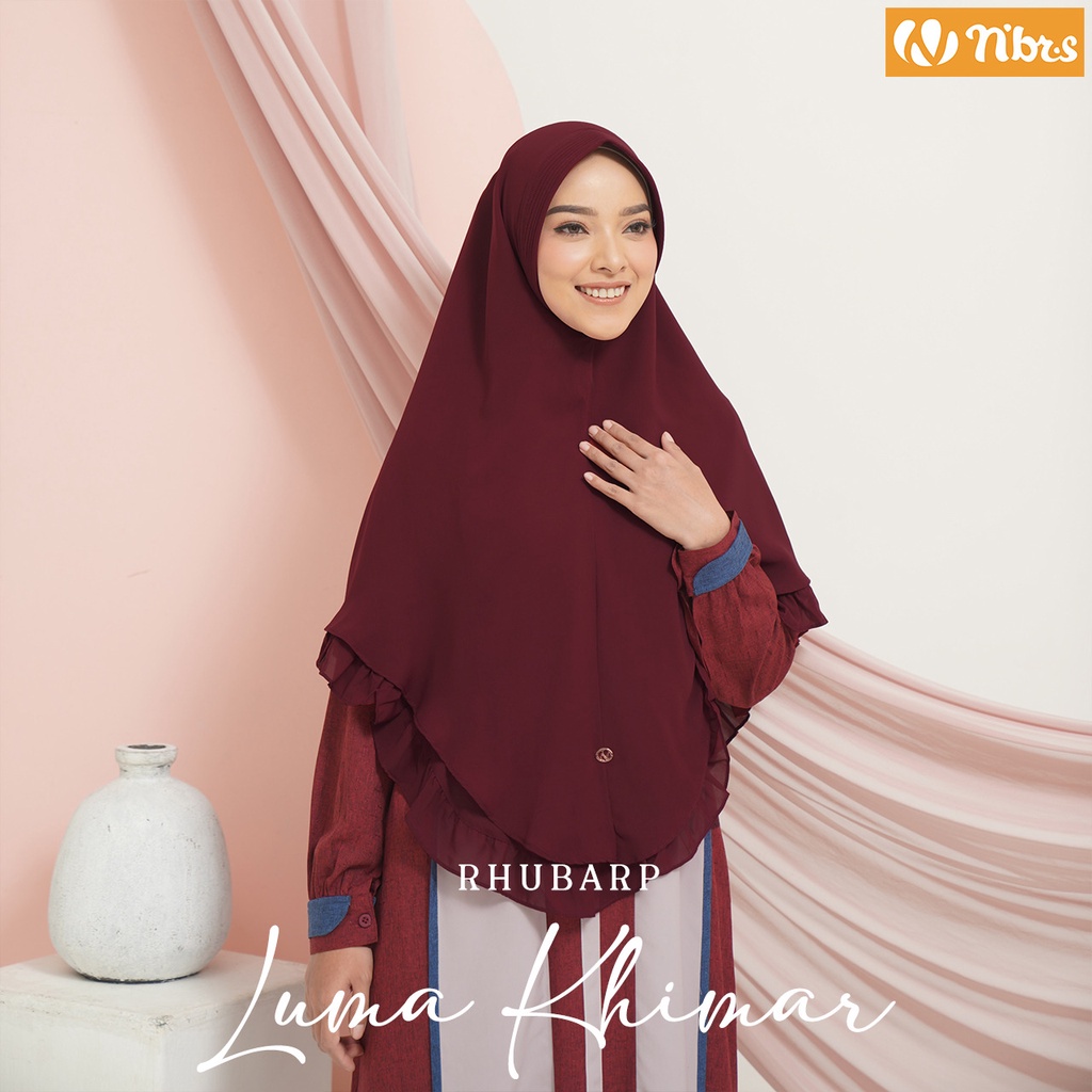 Nibras Hijab LUMA Jilbab Instan Bahan Bahama Simple Syar'i Casual OOTD