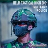 Helm Tactical Mich 2001 Cover Loreng Malvines