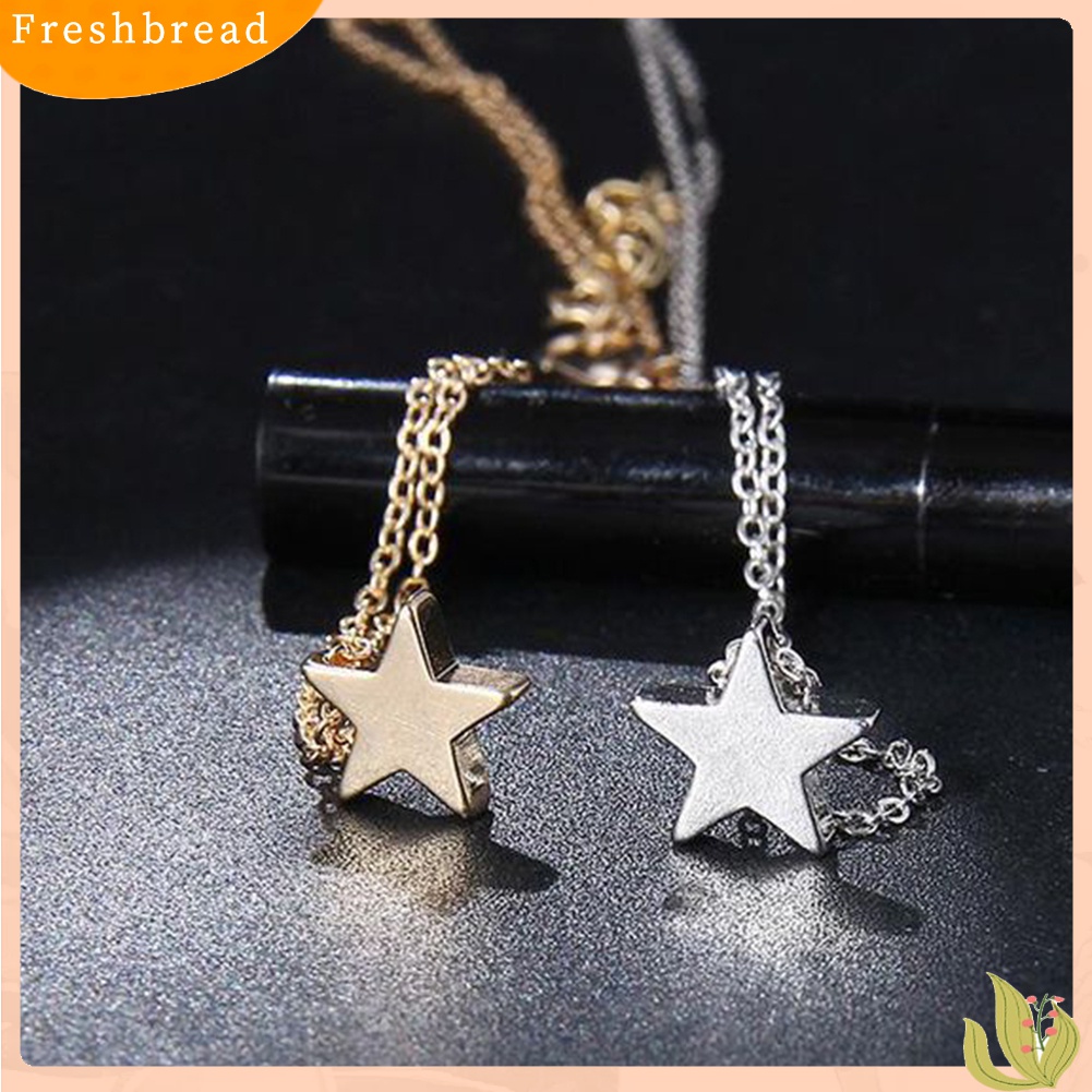 【Fresh】❀Fashion Women Star Charm Pendant Alloy Chain Necklace Wedding Party Jewelry Gift