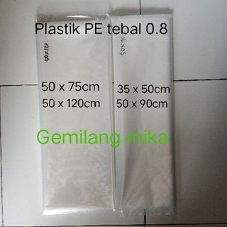 Plastik packing ikan tebal 0.8 MURAH