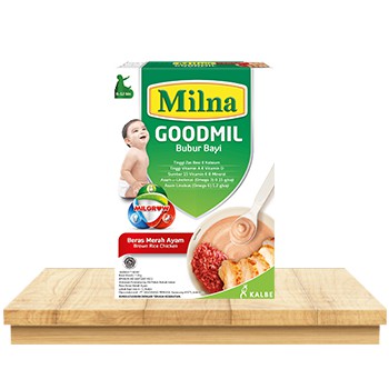 Milna Goodmil Bubur Bayi Anti Alergi MPAsi Usia 6 sd 12 Bulan 120 Gram