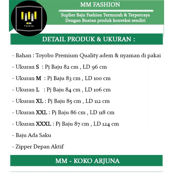 MM 60474-61214-63230-65283-67148-70162 KOKO ARJUNA Baju Koko Qurta Pria,Baju Koko Pria Terbaru,Terkini,Termurah dan Terlaris-2