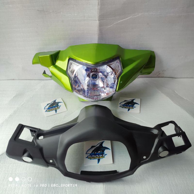 batok depan batok belakang vega zr batok depan belakang yamaha vega zr warna hijau kualitas terjamin