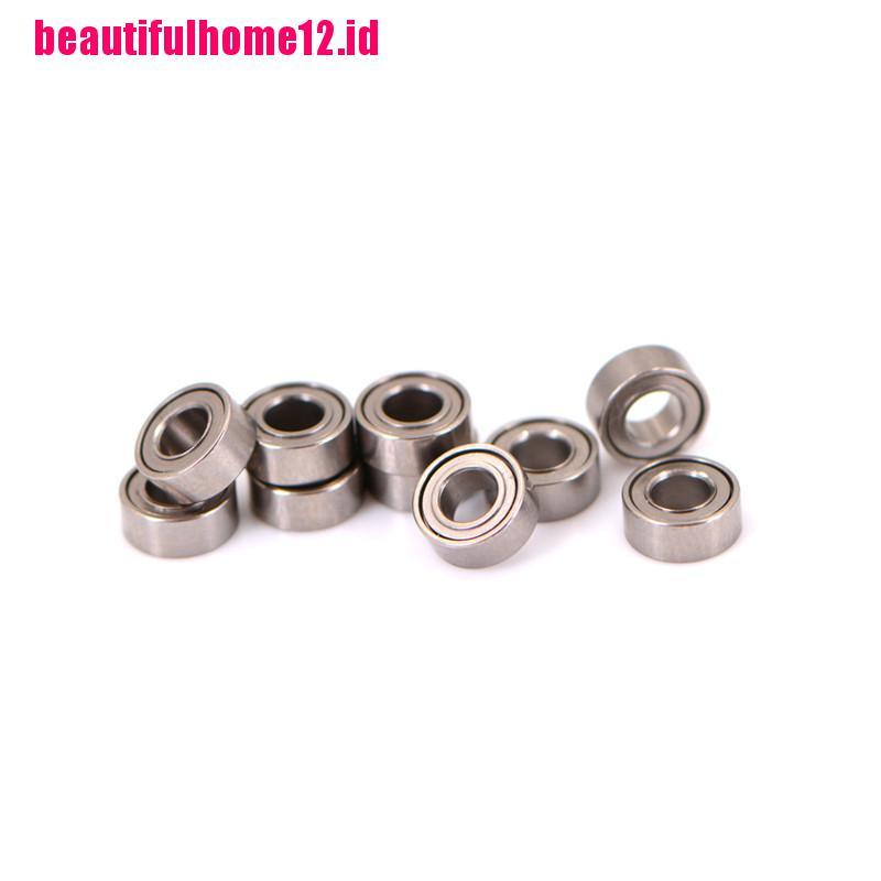 10pcs Bola bearing Mini MR63ZZ 3x6 X 2.5mm Bahan Baja