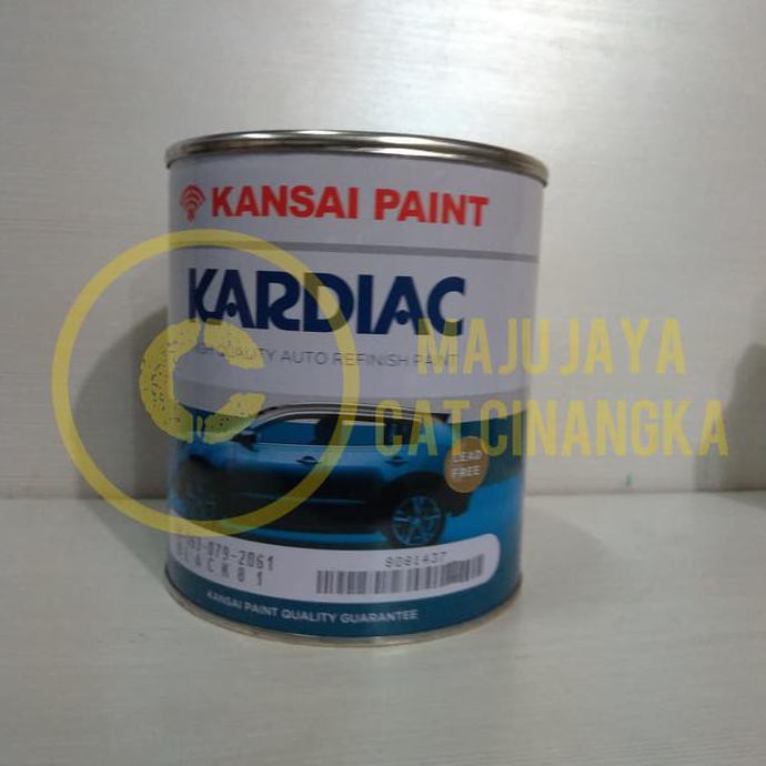 

cat mobil black01/ hitam kardiac dari kansai paint