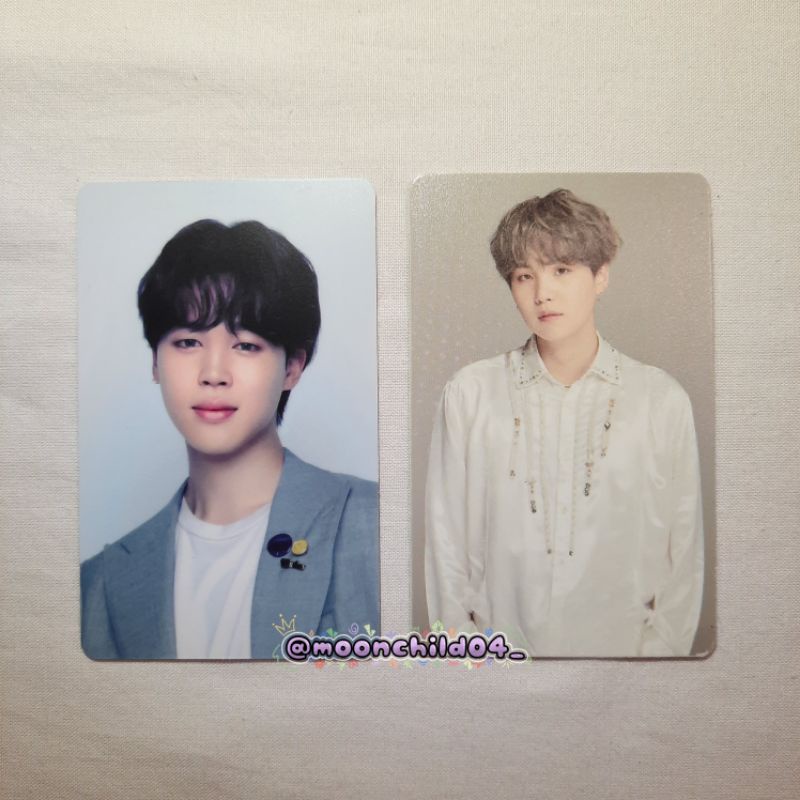 photocard BTS RARE dispenser