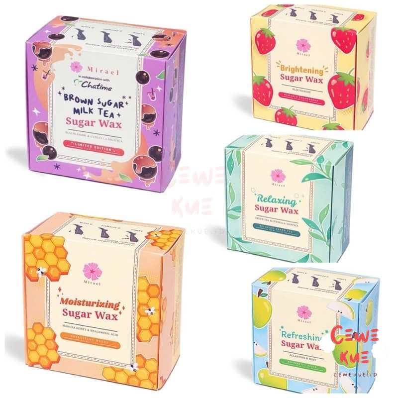 (CEWEKUE) KEMASAN BARU MIRAEL SUGAR WAXING KIT (WAXING PENCABUT BULU) / MIRAEL MEDAN MIRAEL SUGAR WA