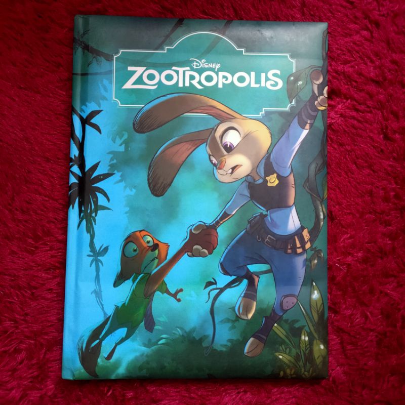 (HARD COVER BOOK BEKAS MASIH MULUS) Disney Zootropolis Original Buku Cerita Story Book Anak Bayi Bal