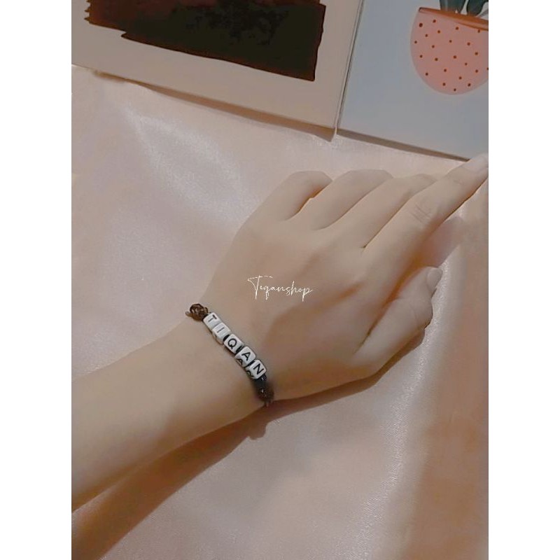 GELANG NAMA CUSTOM / GELANG TALI CUSTOM / GELANG WANITA / GELANG TALI KOREA / GELANG WANITA KOREA