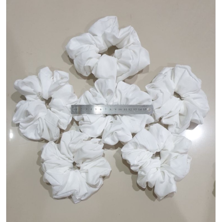 SCRUNCHIE Putih INNER JUMBO HIJAB CEPOL