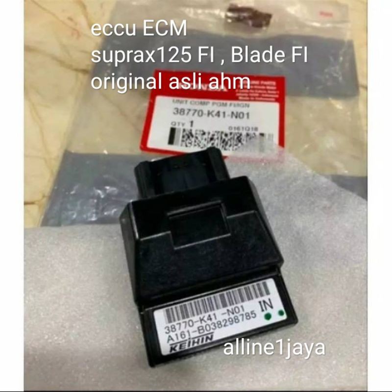 38770 K41 N01 CDI ecu ecm Suprax 125 FI , BLADE FI , 38770K41N01 unit comp suprax125 FI blade fi ori