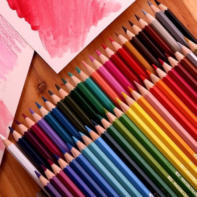 

Faber Castell Pensil Warna 24 Watercolour Pencils