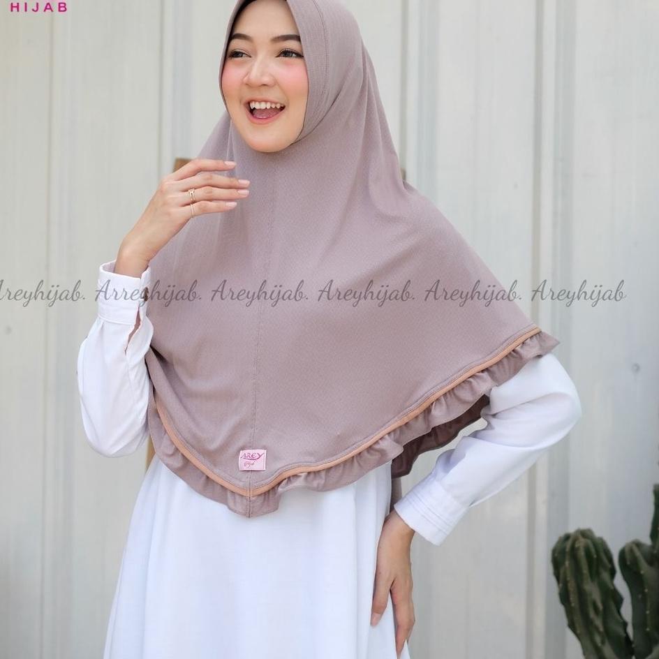 JILBAB INSTAN KALISA AREY HIJAB JERSEY KANZA {Pcn31au22w}