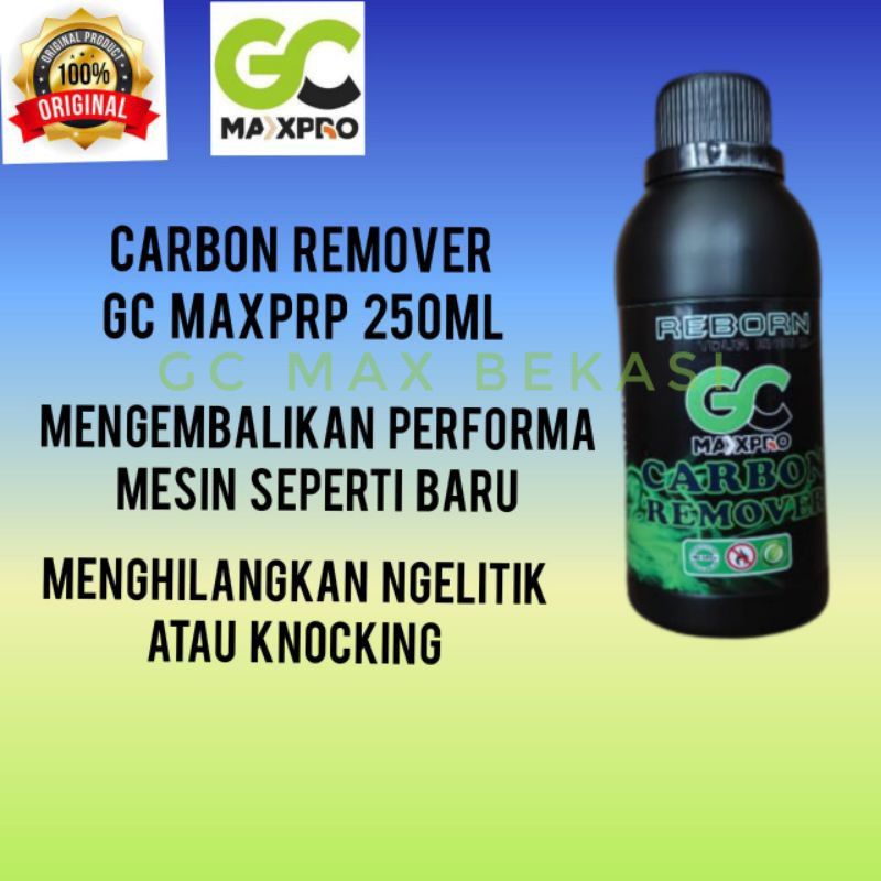 Carbon Remover Cleaner GC Max Pro / Carbon Cleaner GC Max Pro Kembalikan Performa Mesin