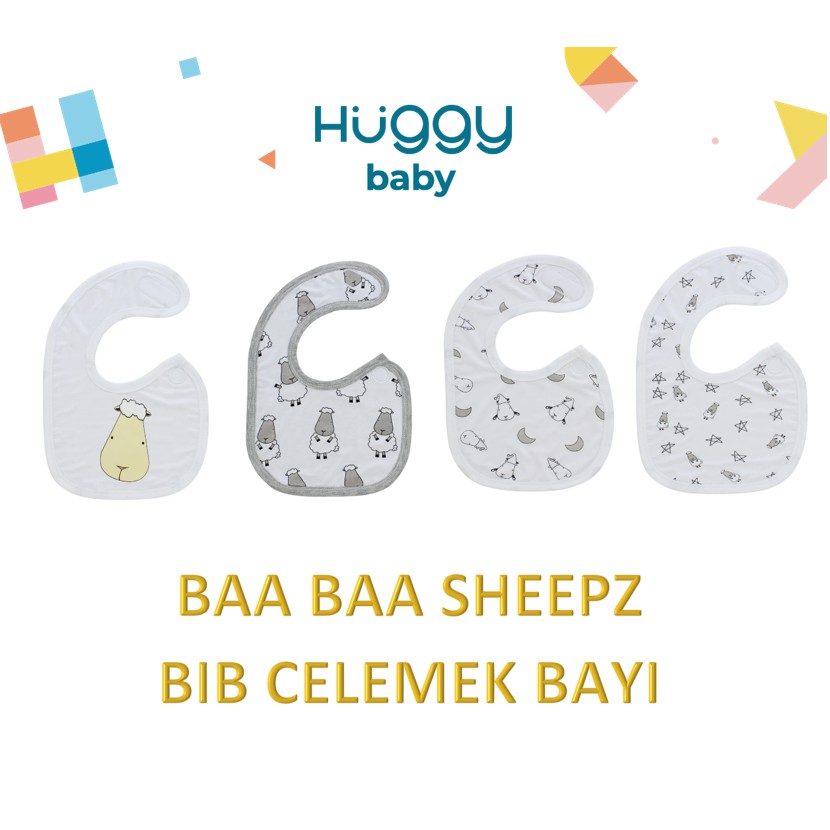 Baa Baa Sheepz Bib Celemek Bayi Baabaasheepz