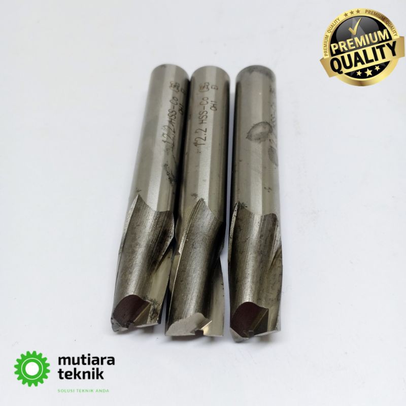 Osg Japan Endmill 12.2mm 2 Flute Bor Frais HSS CO Endmill Bekas