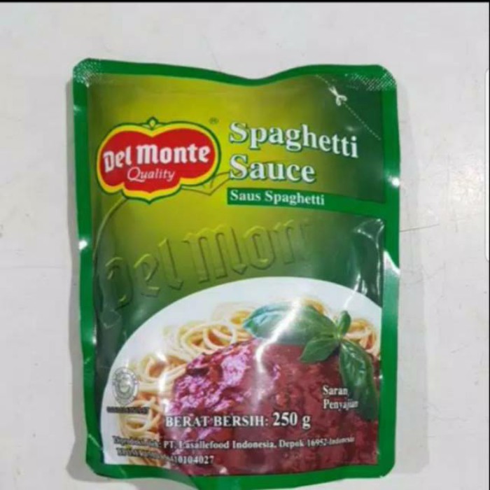 

Jual Delmonte Spaghetti Sauce 250gr / Saus Spaghetti Diskon