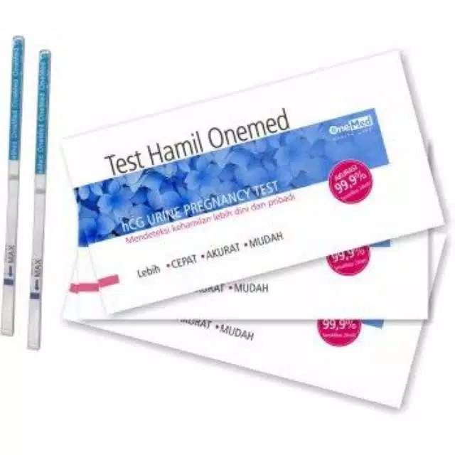 Test HCG Onemed Kehamilan / Tes One Med Strip Pregnancy / tespek kehamilan / Test Pregnancy Strip