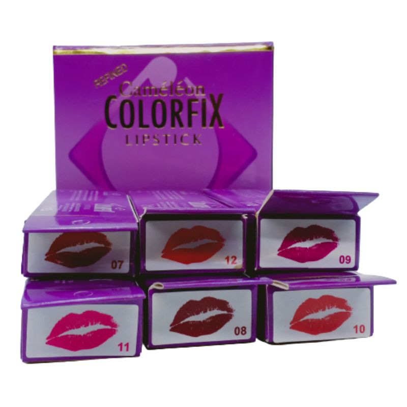 Lipstick Cameleon Colorfix // 6 pcs Seri A Seri B