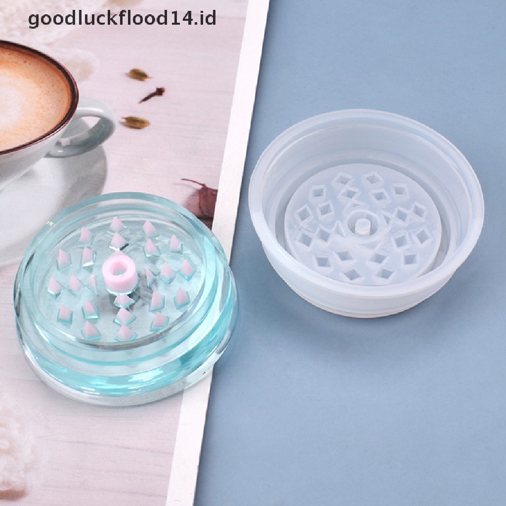 [OOID] Epoxy Resin Mold DIY Leaf Herbal Herb Grinder Spice Crusher Silicone Mould ID