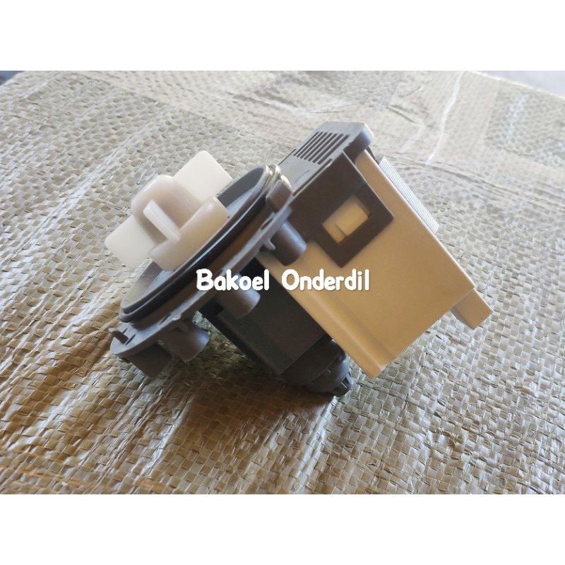MOTOR DRAIN PUMP MODEL BAUT MESIN CUCI FRONT LOADING