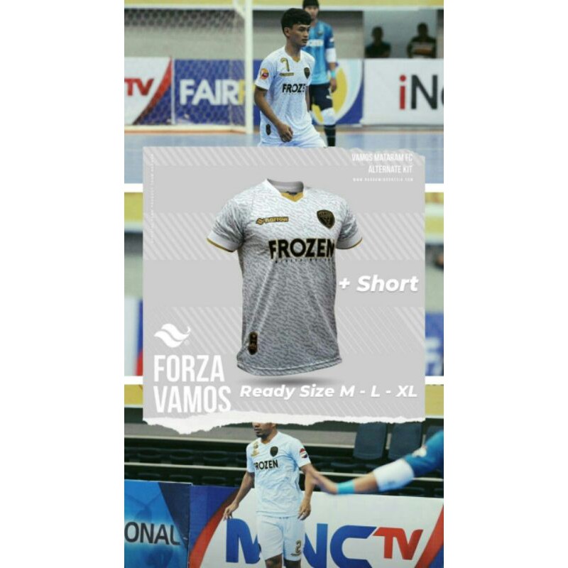 Jersey Away Vamos Mataram edisi pro futsal league 2018+kaos kaki