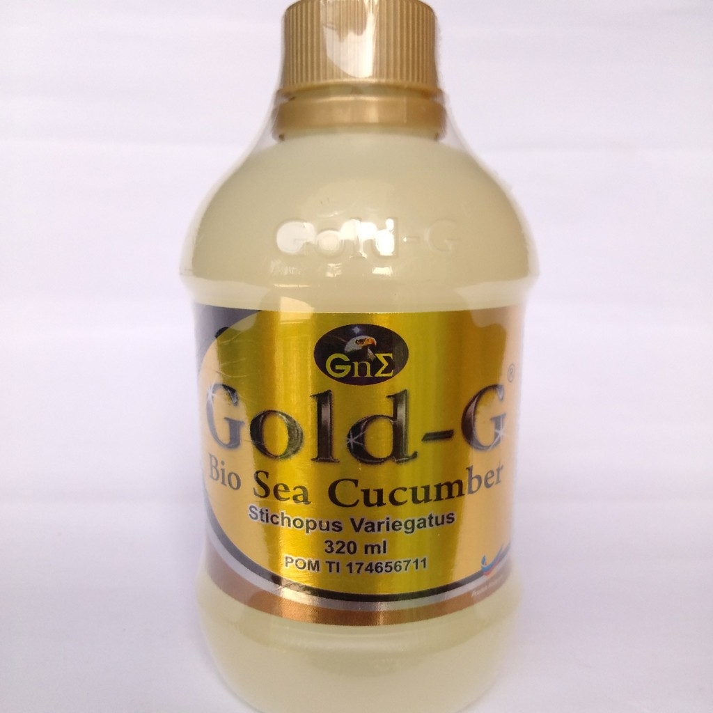 Jelly Gamat Gold G Bio Sea Cucumber 100ml 320ml 500ml