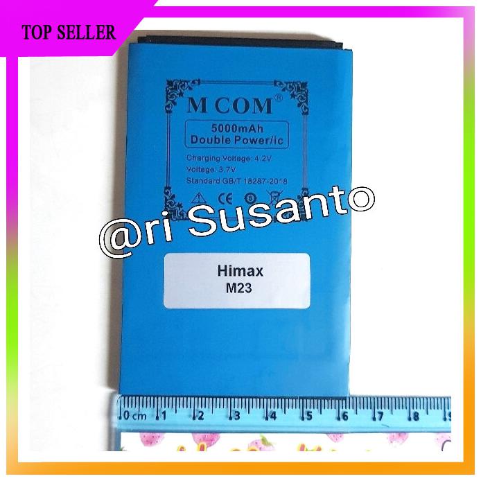 ACC HP BATERAI MCOM HIMAX M23 DOUBLE POWER 5000MAH