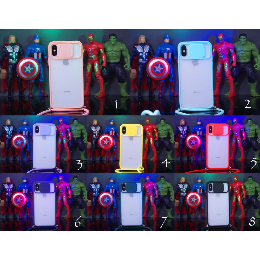 GoodCase - Case Realme 8 Pro | 7 Pro  | 7i/ C17 | C20/ C11 2021 | C21/C25 Case Tutup Lensa Plus Tali