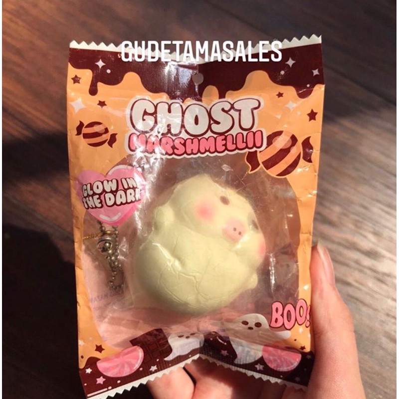 marshmelli ghost squishy