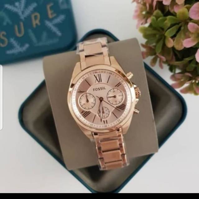 Fossil bq 3036 rosegold ORI