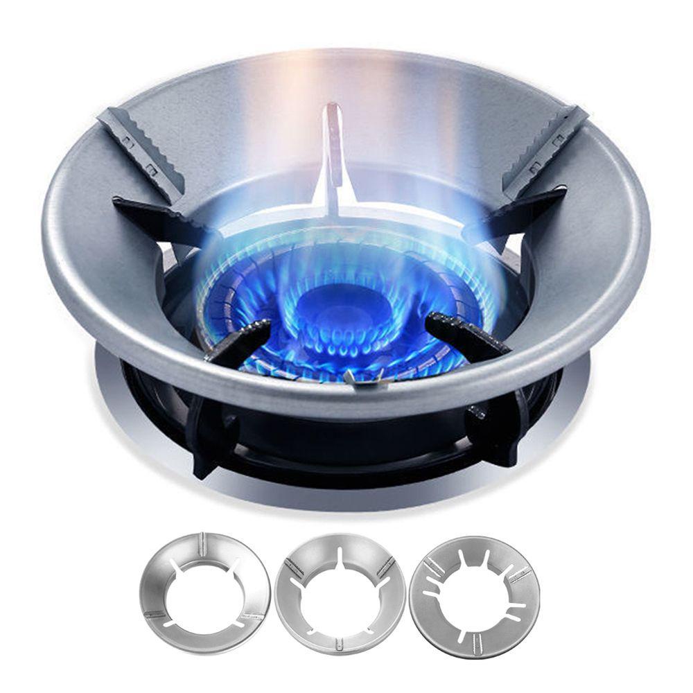Solighter Braket Perisai Angin Peralatan Masak Baru Tahan Angin Stand Aksesoris Penutup Hemat Energi