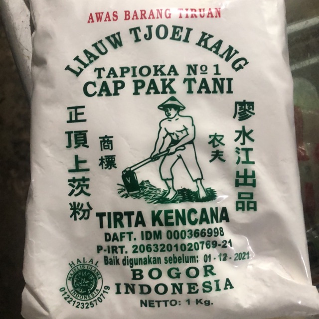 

Sagu Tani Liauw Tjoei Kang 1 Kg
