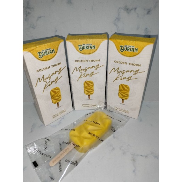 

Eskrim durian Musang king Golden thorn 70gram