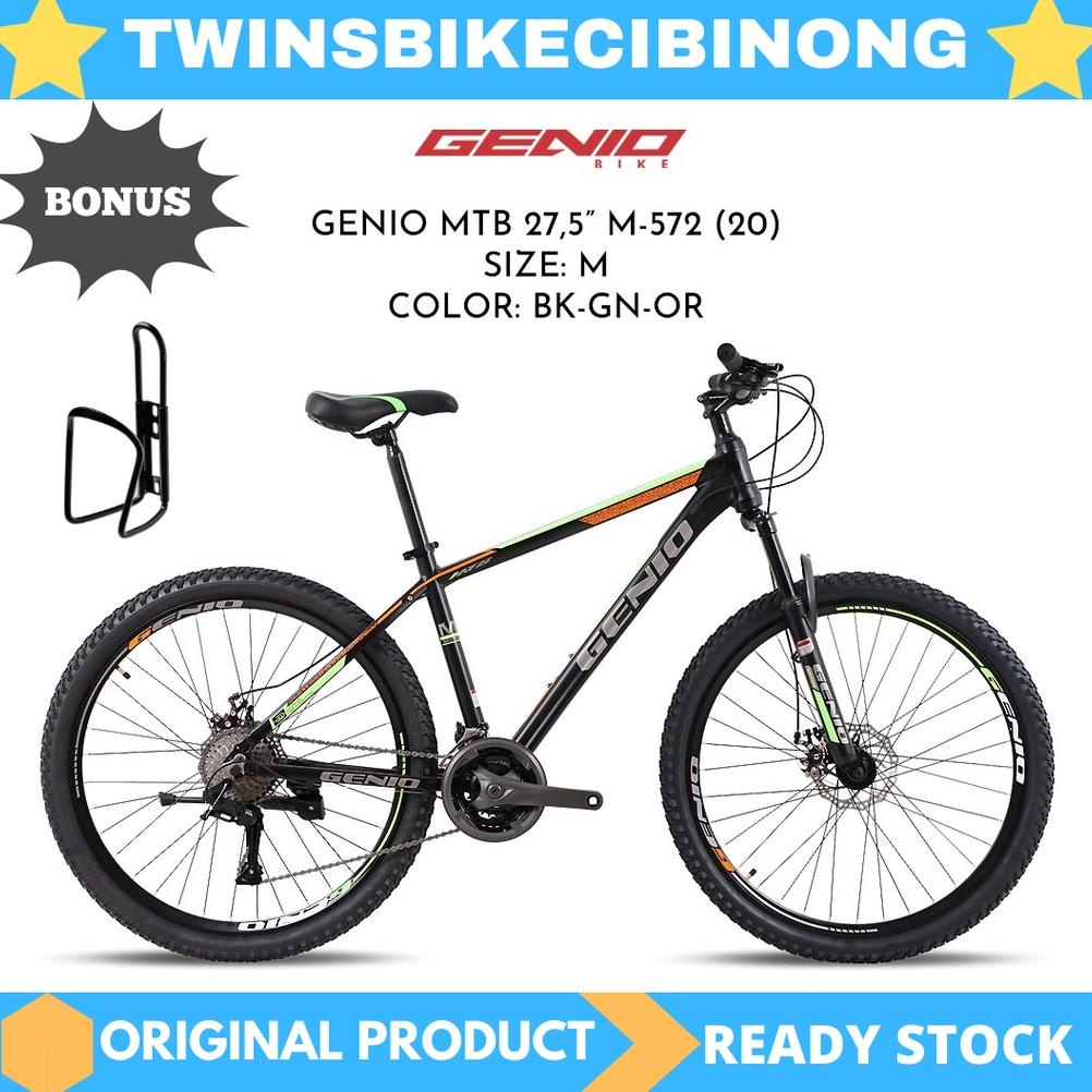 [[BISA COD]] Sepeda Gunung Genio MTB 27,5 M 572  3 x 9 speed TERPERCAYA