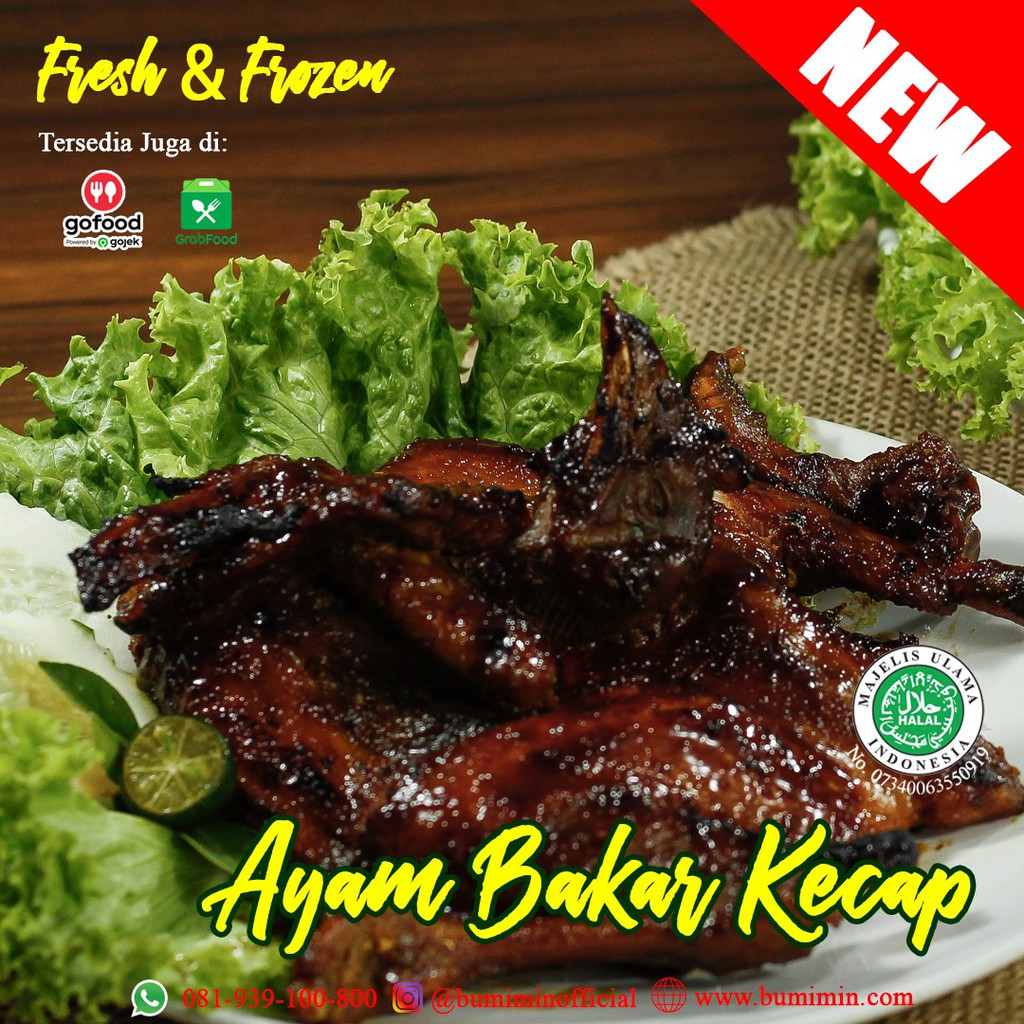 

Paket Hantaran Besek Ayam Bakar Kecap Utuh