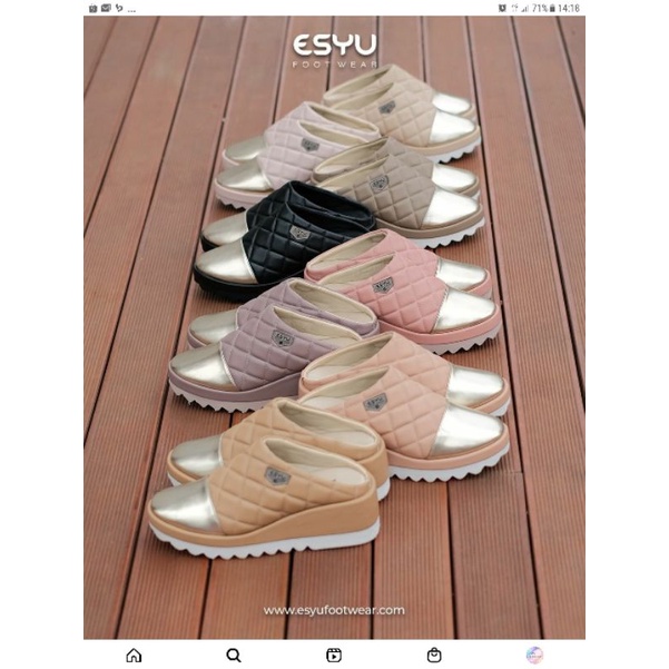 Esyu Avika Series Sandal Wedges