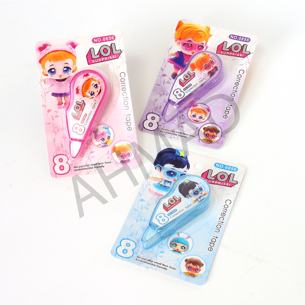 

8 Corretion Tape 0855 LOL Suprise 16mtr/ PCS