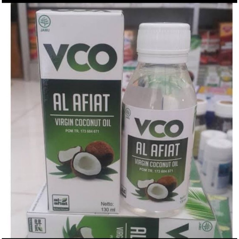 

VCO 130ml Virgin Coconut Oil Al Afiat 100% Minyak Kelapa Asli