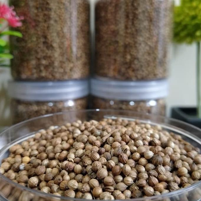 

PROMO Biji Ketumbar Hitam Premium I Black Coriander Seeds I Toples 250gr MURAH